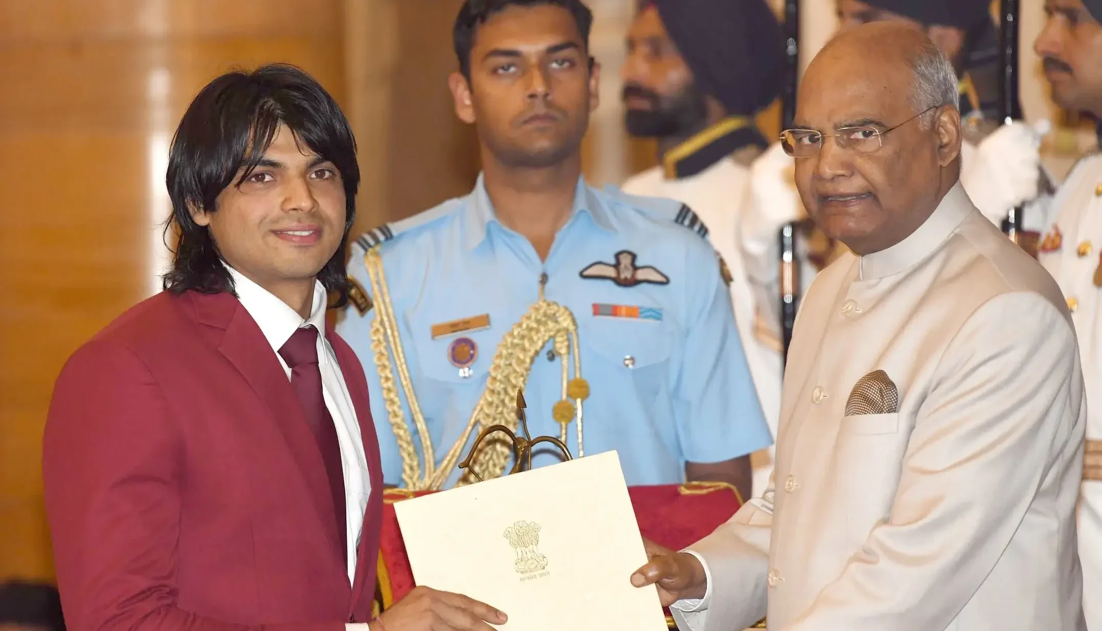 Indian Javelin Thrower Got Awarded By Ramnath Kovind