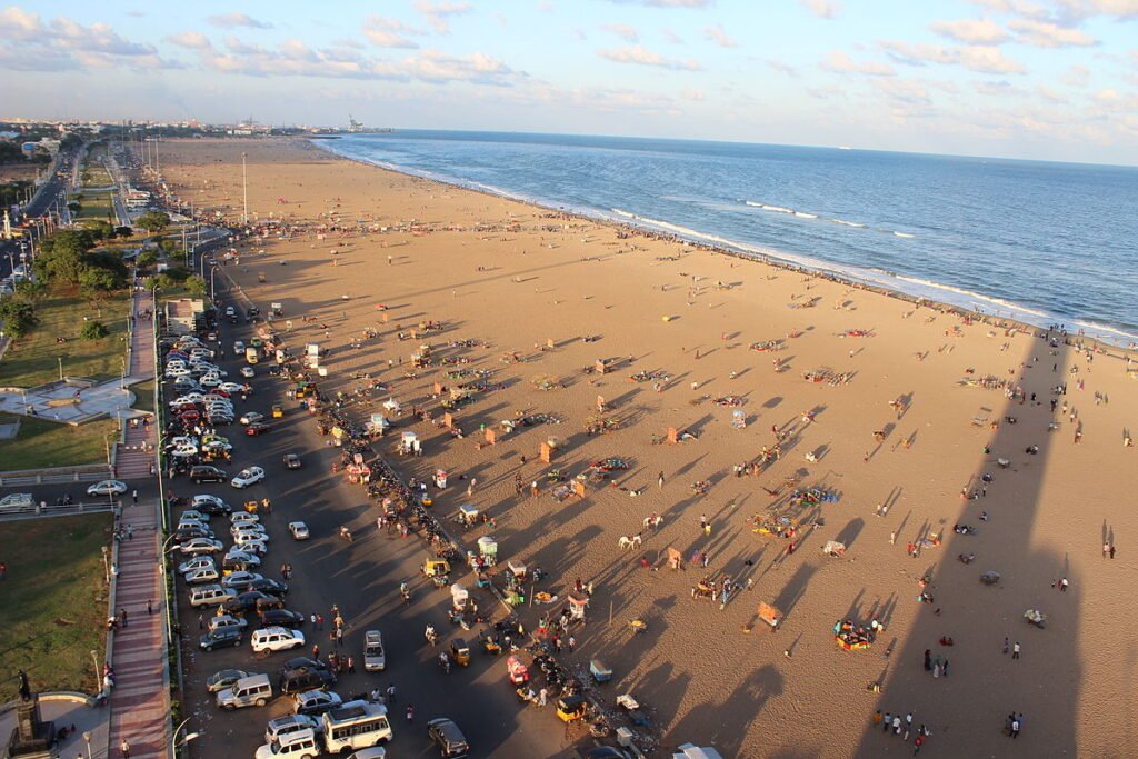 Top 20 Romantic Places in Chennai-Marina_Beach_in_Chennai